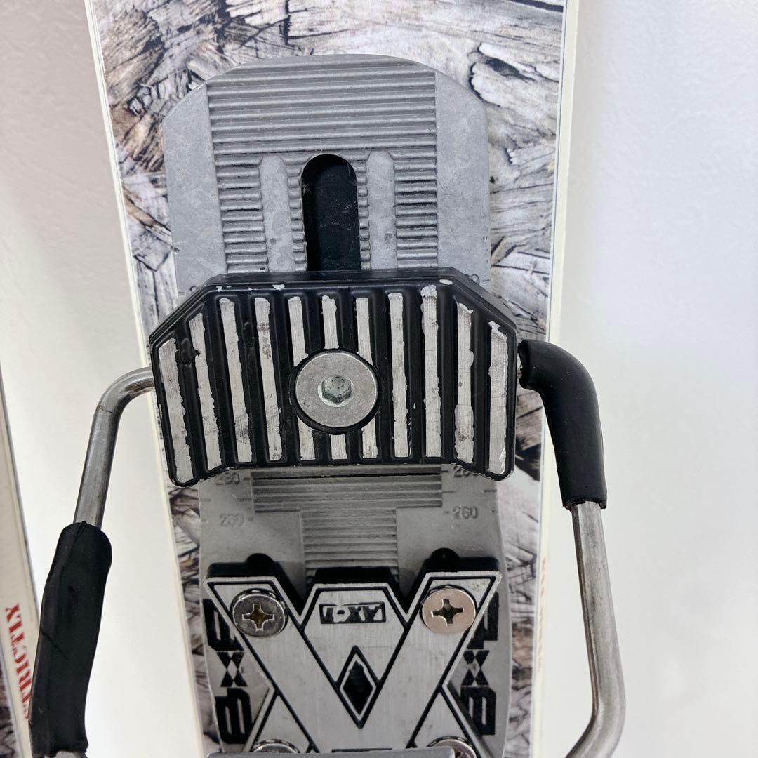 【美品】STRICTLY ショートスキー ADDIX SR ビンディング付