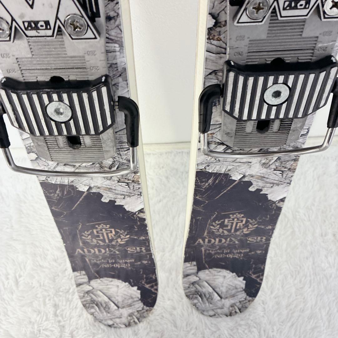 【美品】STRICTLY ショートスキー ADDIX SR ビンディング付