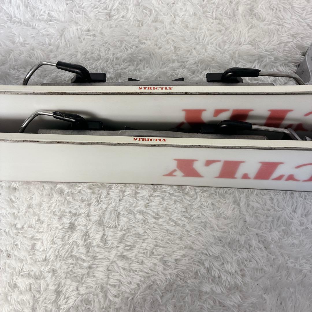 【美品】STRICTLY ショートスキー ADDIX SR ビンディング付