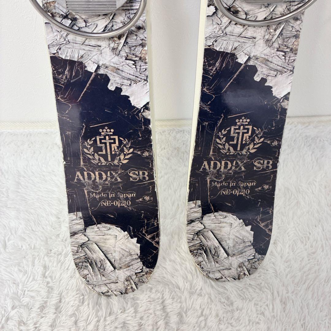 【美品】STRICTLY ショートスキー ADDIX SR ビンディング付
