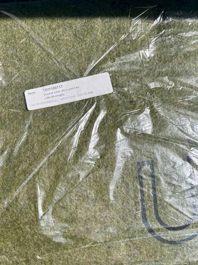 米軍放出未使用品 ROTHCO デッドストックブランケット US 米国製 ラスト