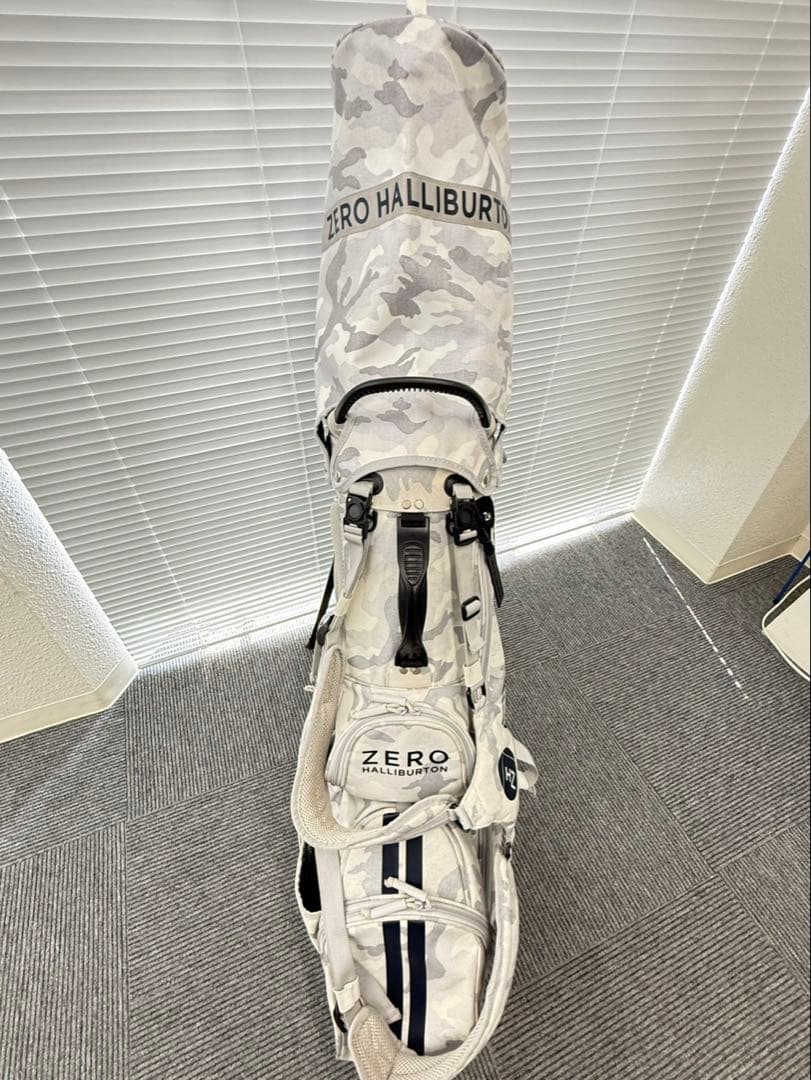 ZERO HALLIBURTON 迷彩キャディバッグ