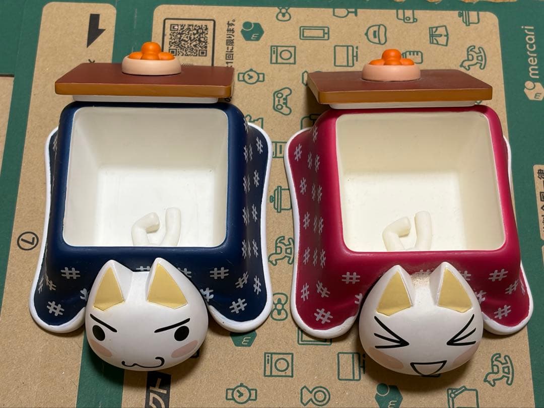 中古　非売品　どこでもいっしょ　トロ　こたつ型小物入れ