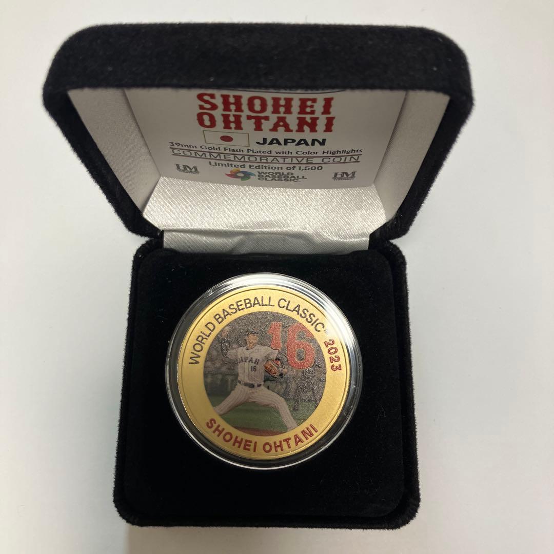 2023 WBC 大谷選手　投手　ゴールドカラー　メダル　シリアルナンバー