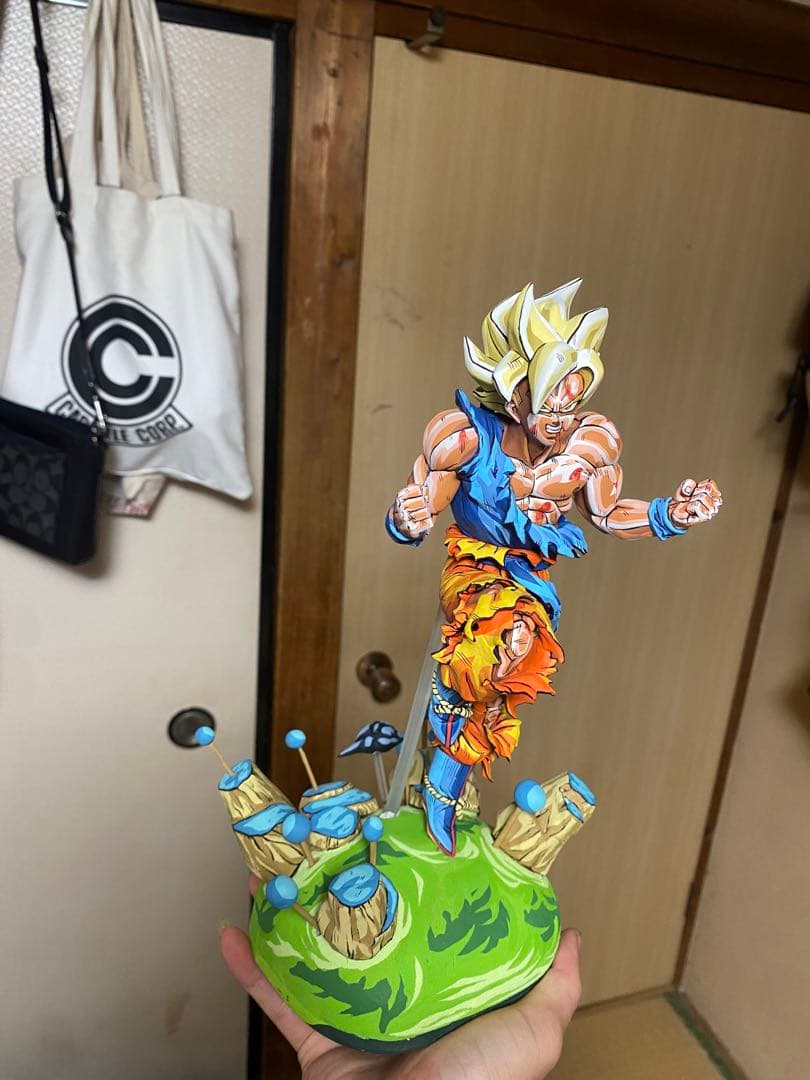 ジャンプ50周年　リペイント　孫悟空　ドラゴンボール　フィギュア　一番くじ