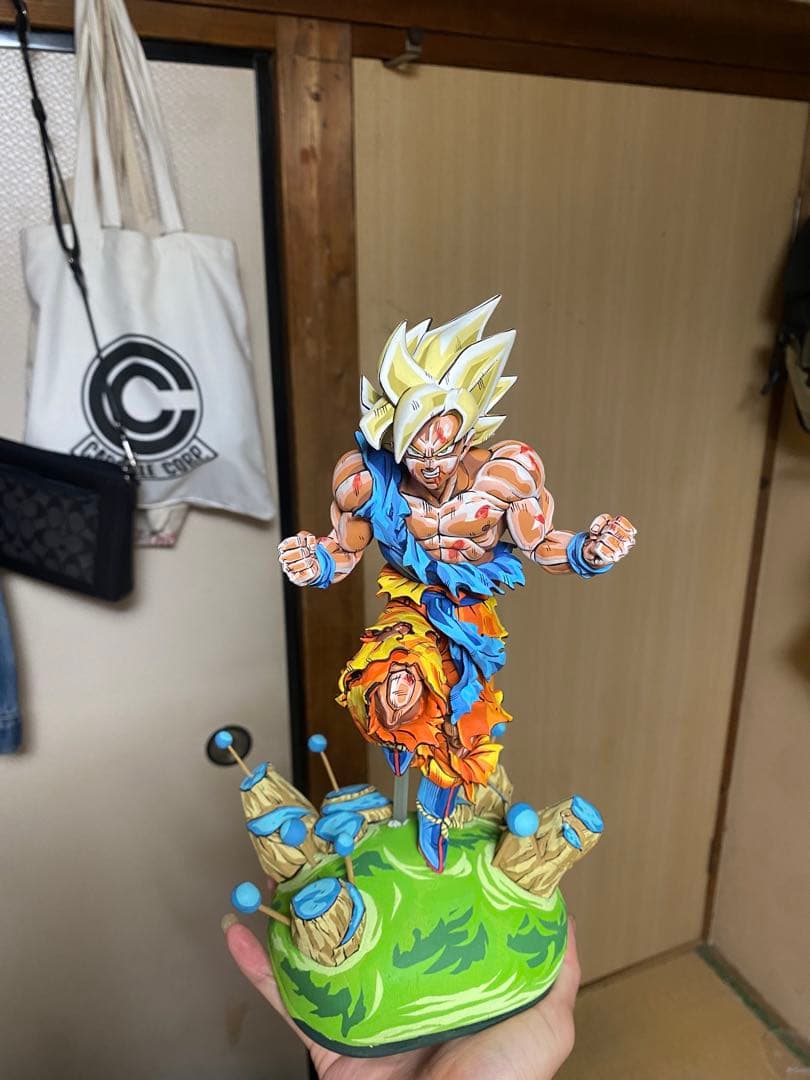 ジャンプ50周年　リペイント　孫悟空　ドラゴンボール　フィギュア　一番くじ