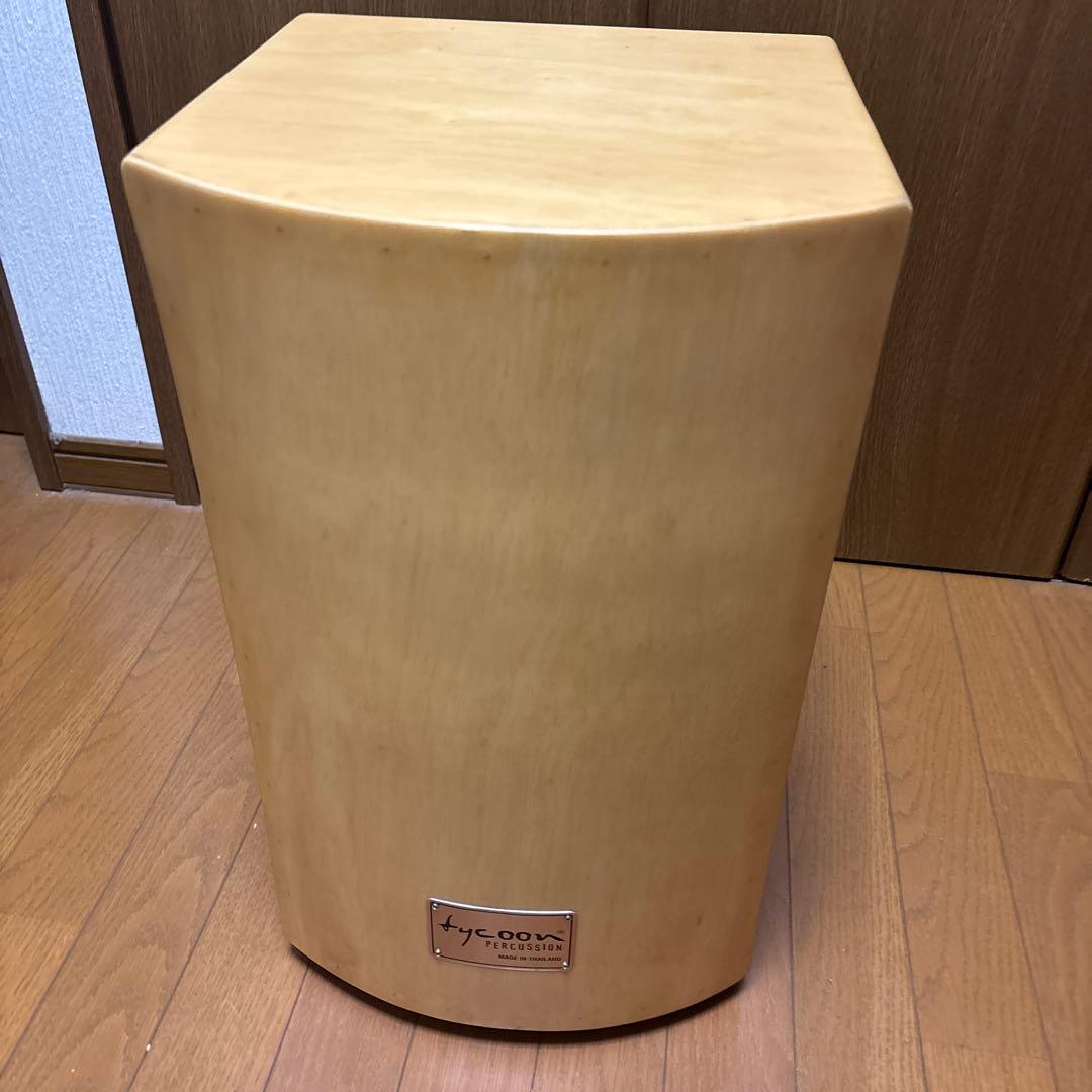 Hygge カホン 木製 ブラック/ナチュラル 収納バッグ付き