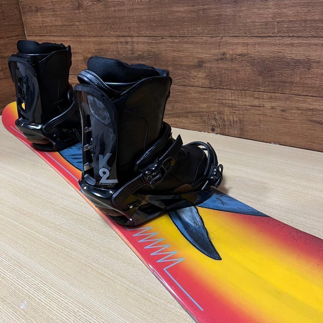 K2 ケーツー　メンズスノーボード　メンズ4点　148cm メンテナンス済み