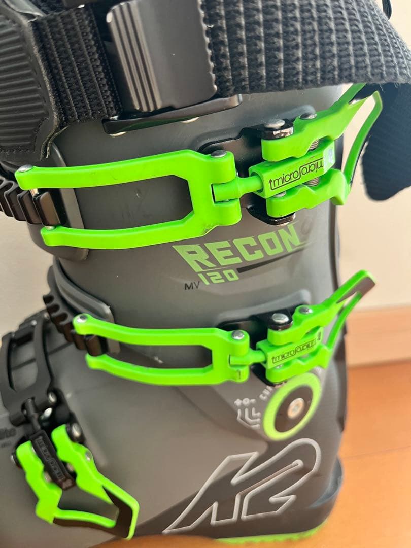 K2 Recon 120 スキーブーツ グレー/グリーン