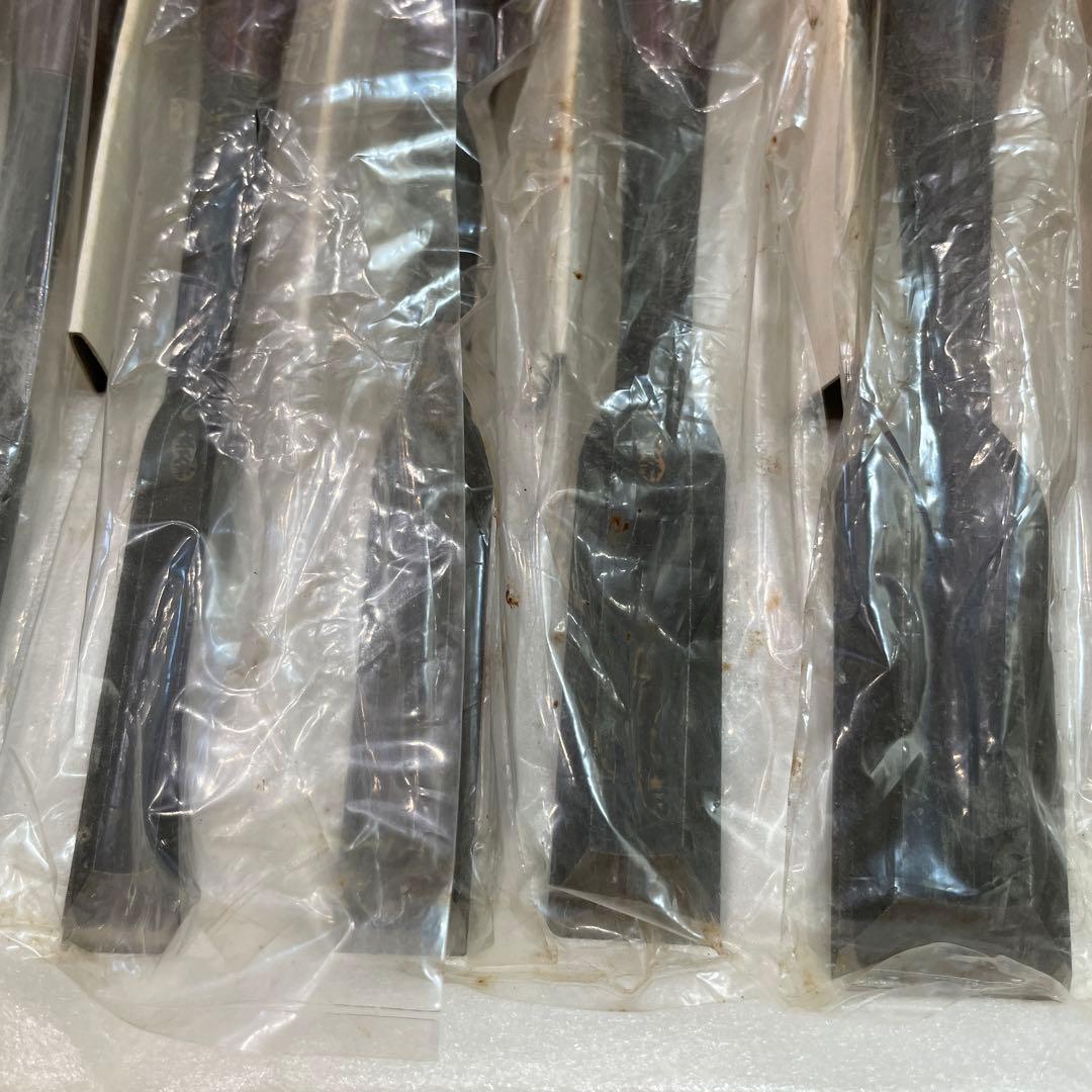 左 久作 赤樫　総面取　10本 組鑿