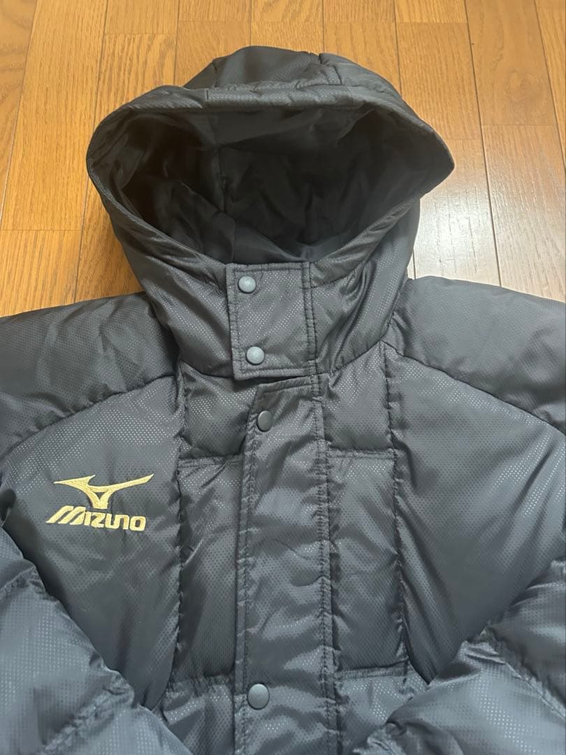【美品】ミズノ　MIZUNO ベンチコート　ダウンフェザー