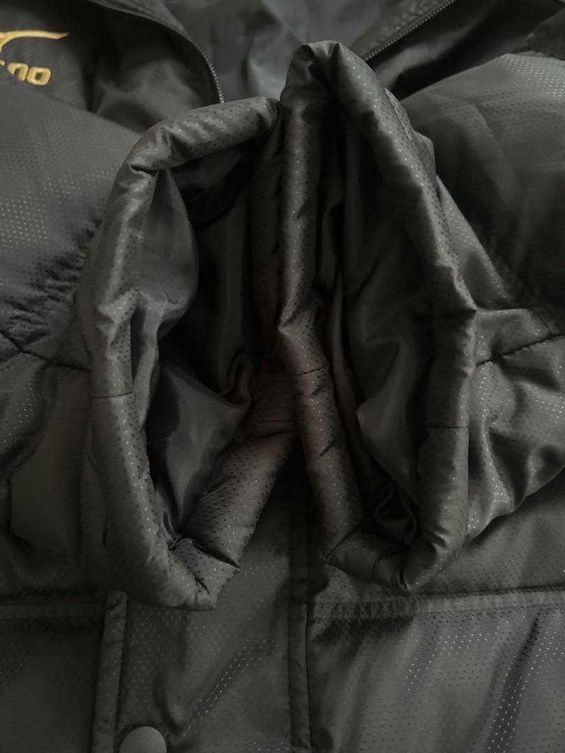 【美品】ミズノ　MIZUNO ベンチコート　ダウンフェザー