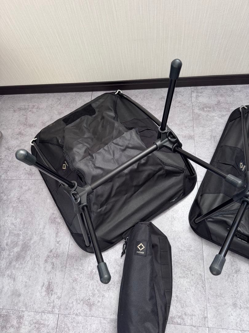 helinox タクティカルチェア　ブラック　二脚セット