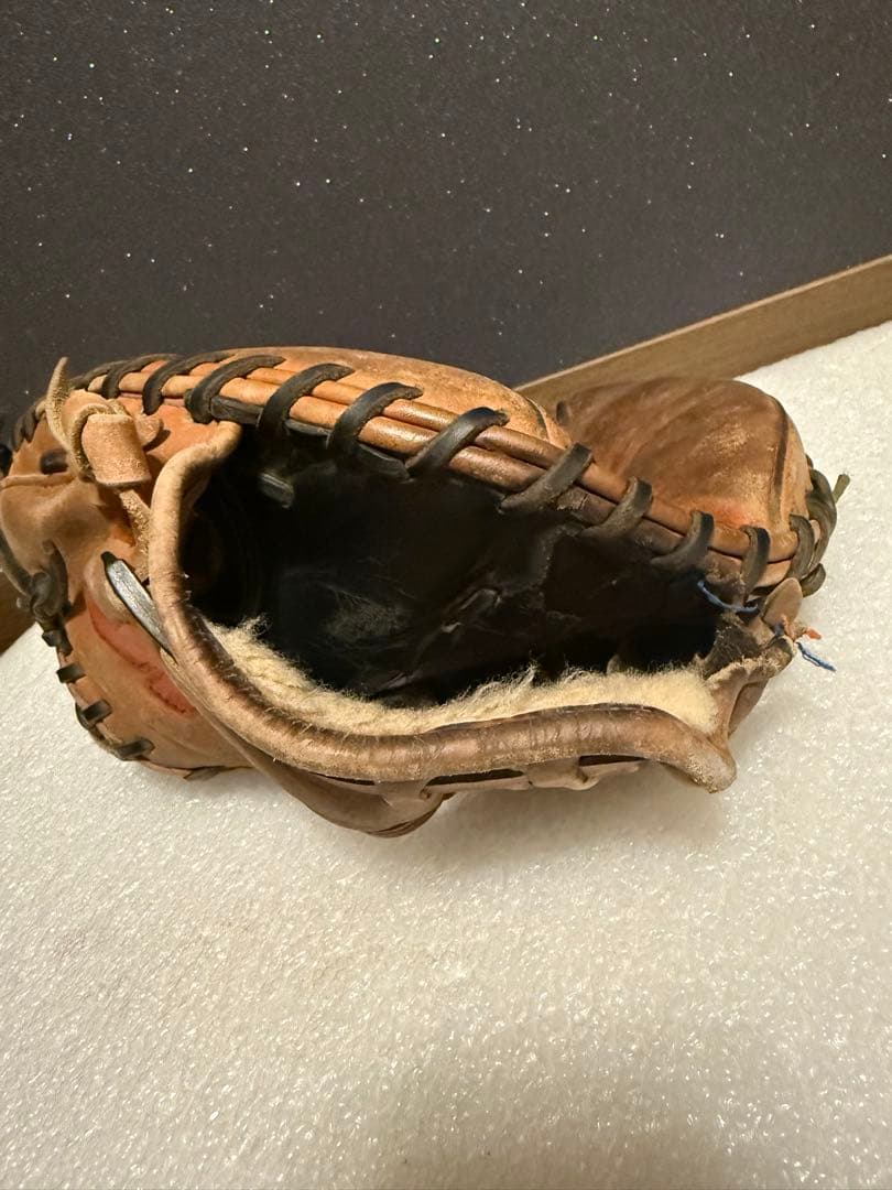 ★人気★ ハタケヤマ 硬式用 キャッチャーミット 日本製 紐切れ無し