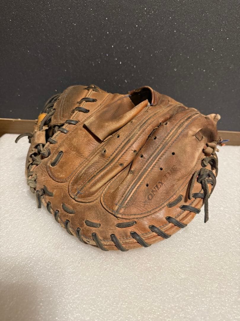 ★人気★ ハタケヤマ 硬式用 キャッチャーミット 日本製 紐切れ無し