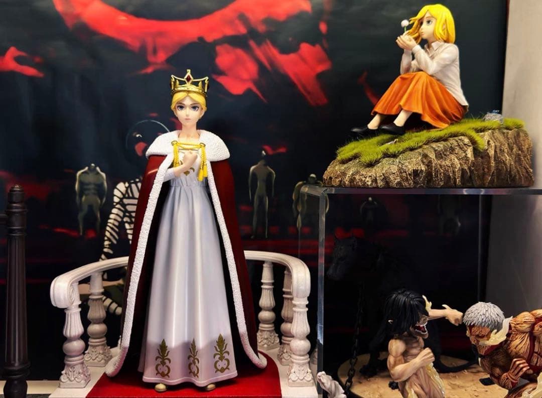 進撃の巨人 ① ヒストリア・レイス ガレージキット ガレキ スタチュー