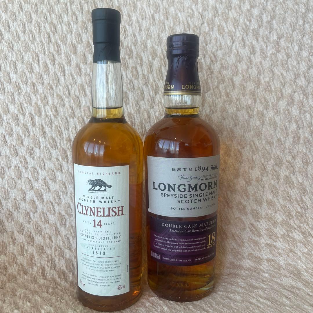 2本セット クライヌリッシュとロングモーン18年