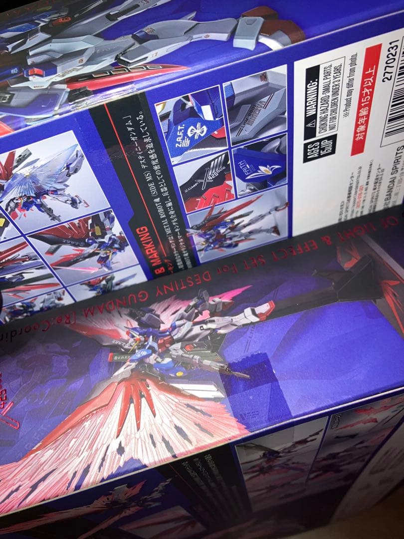 【メタルロボット魂】ストフリ&専用エフェクト+デスティニー&専用エフェクト計4点