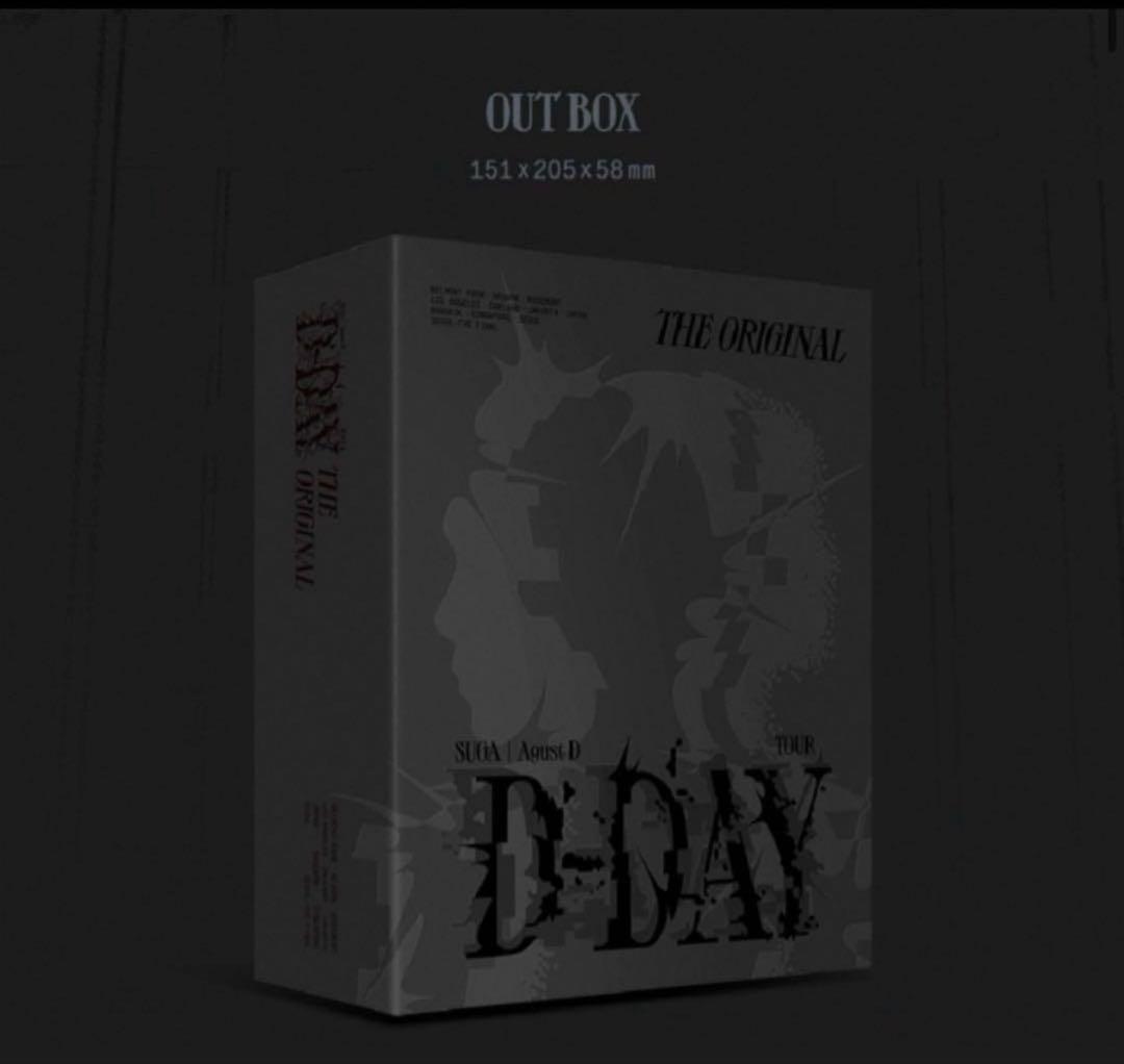 BTS SUGA TOUR 'D-DAY' The Original 未開封