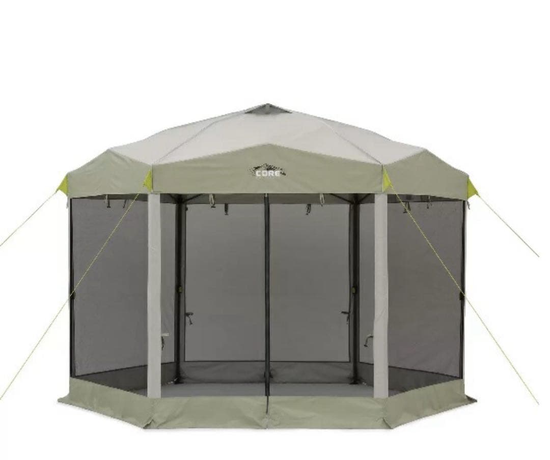 CORE メッシュスクリーンハウス　キャンプ、BBQ等に