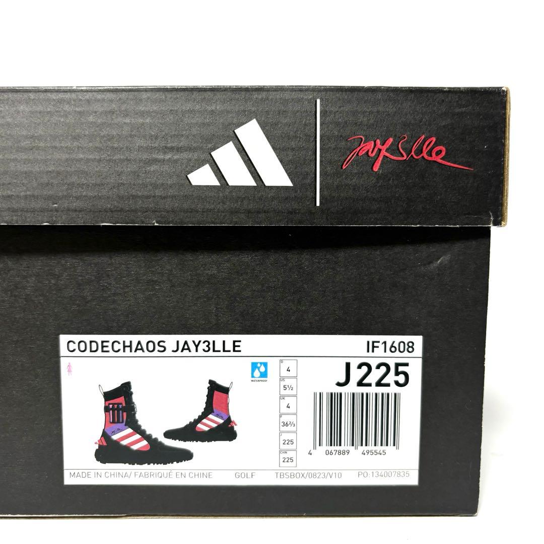 ジェイスリー アディダス ゴルフ コードカオス ブーツ スパイクレス 22.5