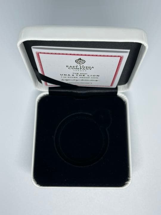 ウナとライオン 2021年 セントヘレナ 1オンス 銀貨 イギリス 2020