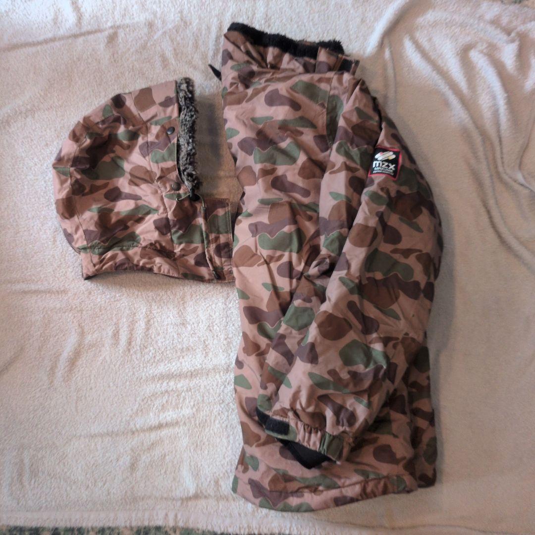MAZUME防寒着上下　迷彩柄