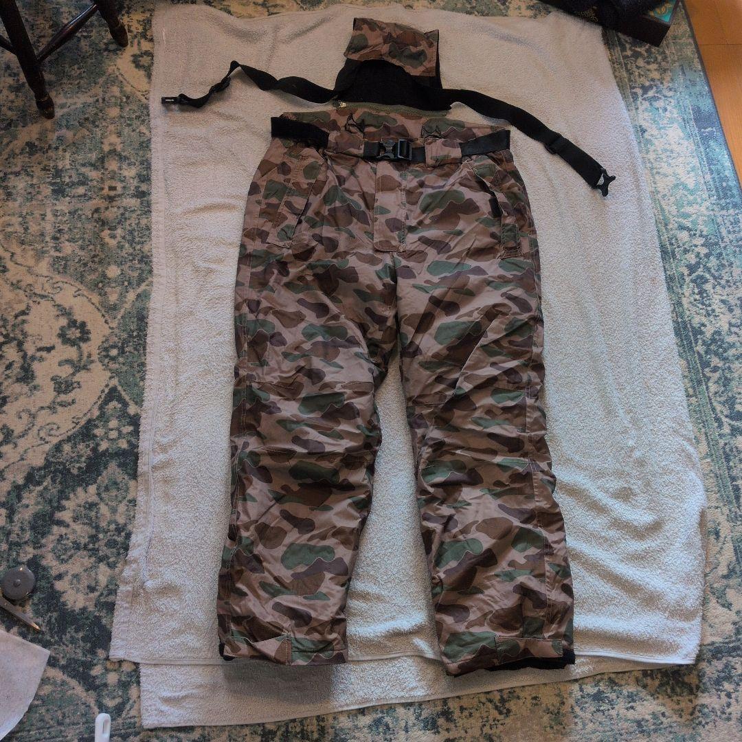 MAZUME防寒着上下　迷彩柄