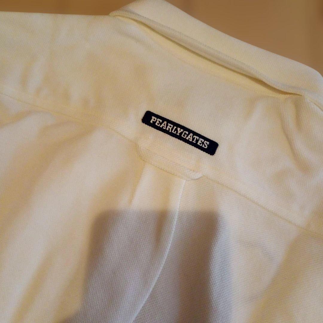 PEARLY GATES ポロシャツ ホワイトサイズS