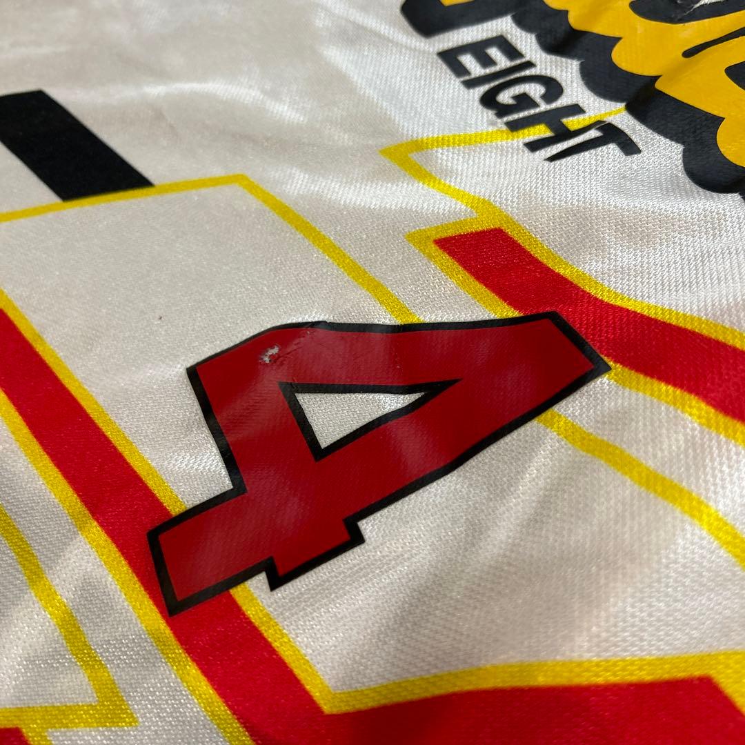 4 飯島寿久 名古屋グランパス アウェイ ユニフォーム 長袖