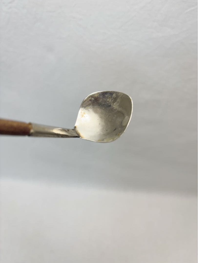 美品茶道具 茶掃箱セット鹿皮 銀製茶杓 組羽根 茶漏斗 茶ふるい 曲茶篩 茶合