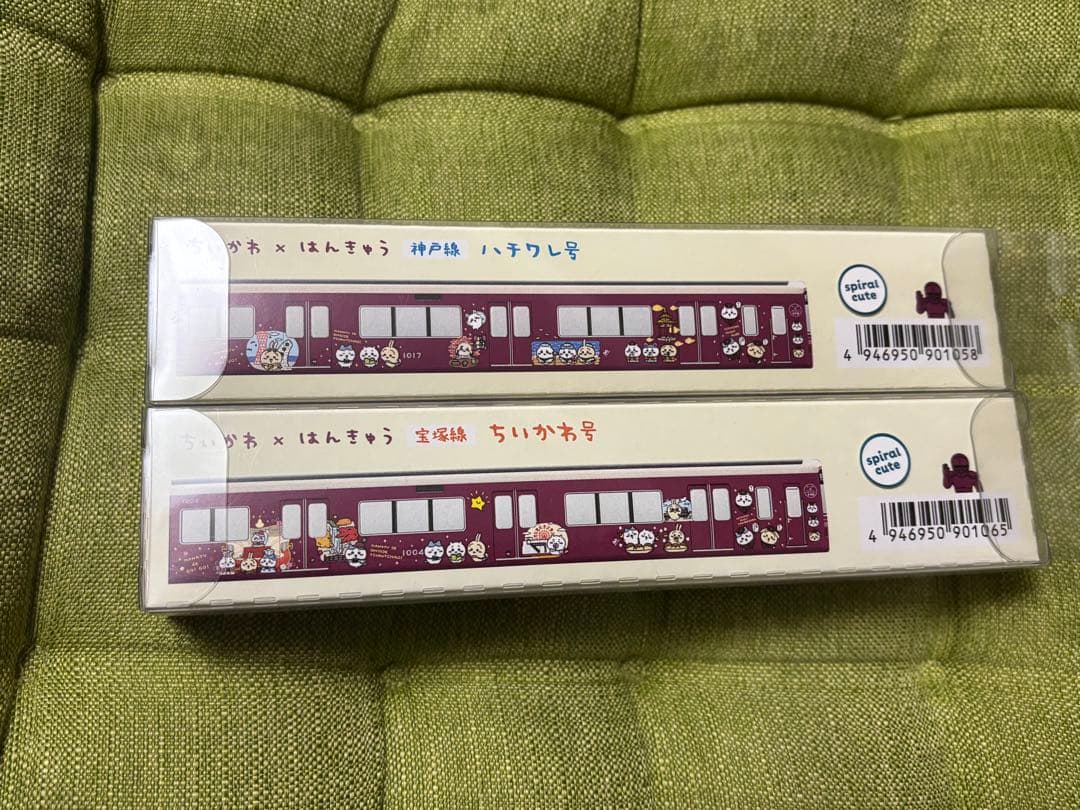 受注生産限定 ちいかわ×阪急電車　鉄道模型 Nゲージ　ちいかわ号　ハチワレ号