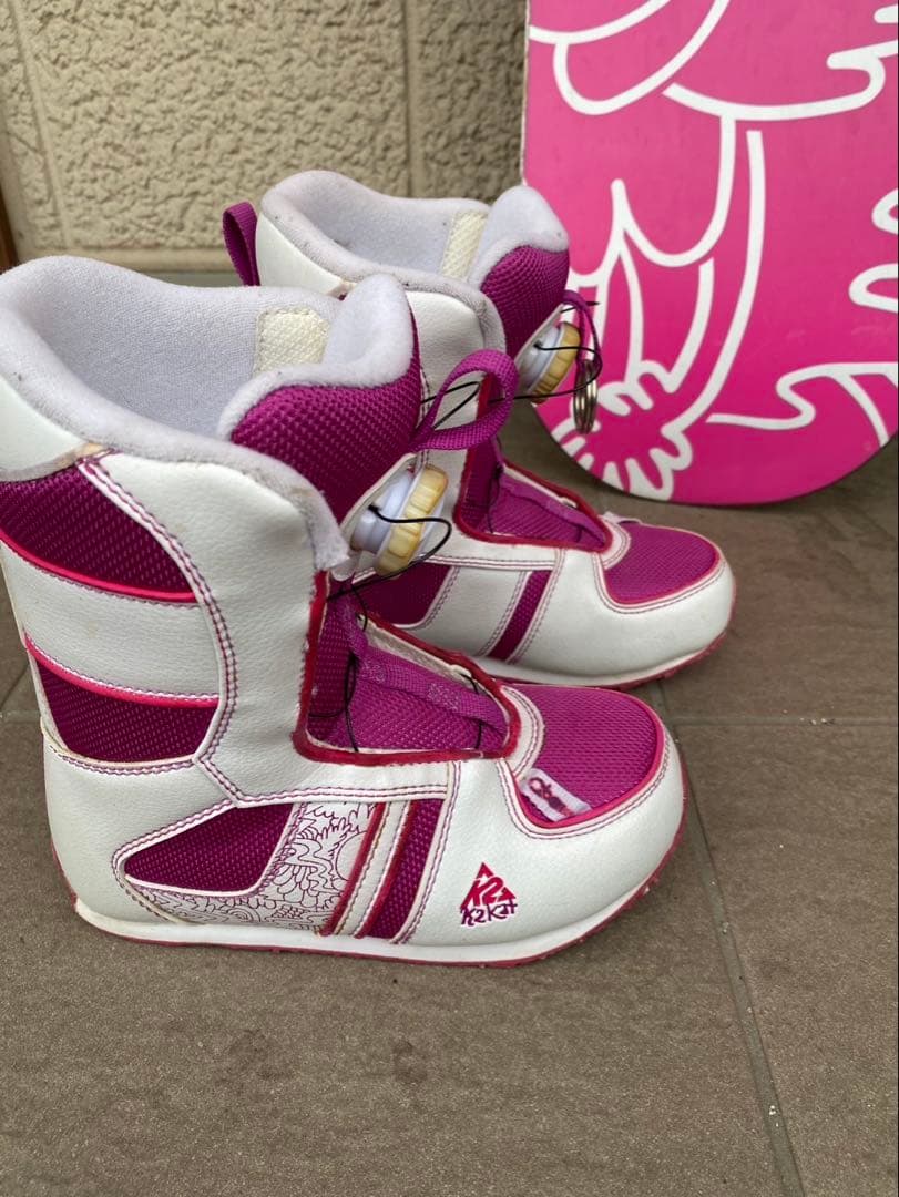 グレープ※スノーボード　ブーツセット 100cm K2 キッズ