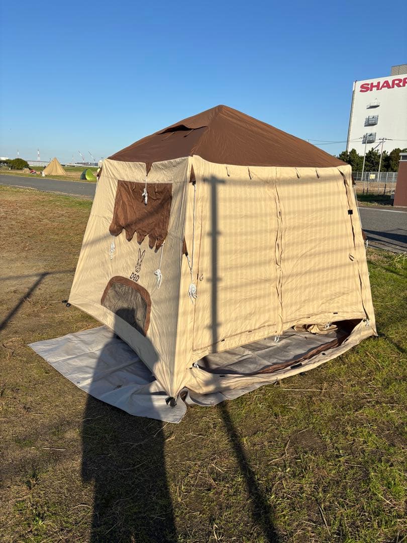 週末セール dod おうちテント 直接取引も可能 ミニポーチオマケ付き