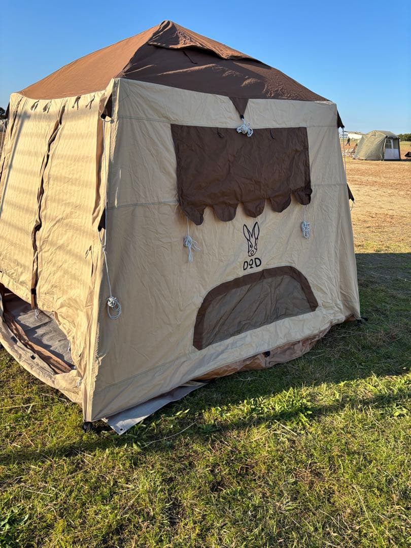 週末セール dod おうちテント 直接取引も可能 ミニポーチオマケ付き