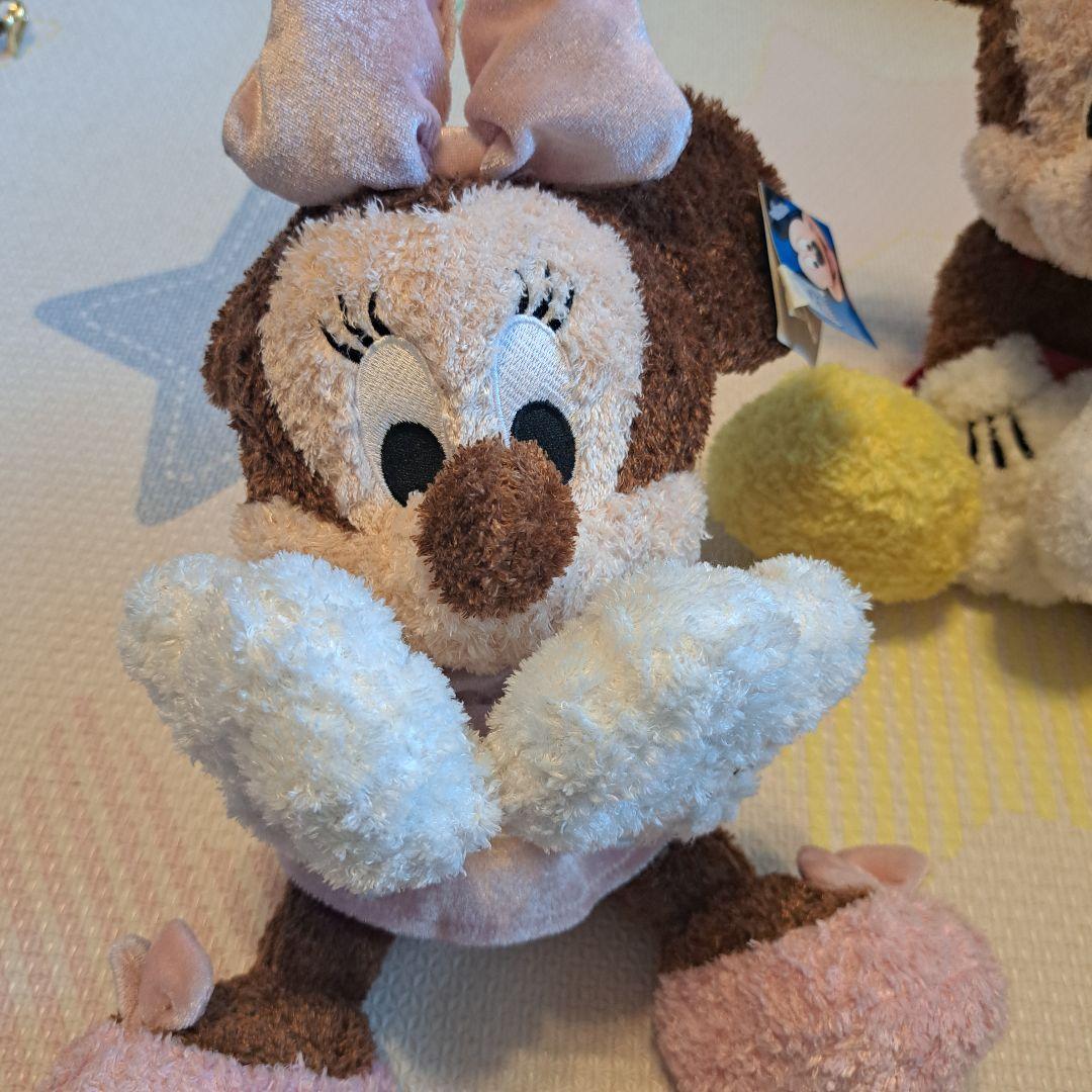 ミッキーマウス&ミニーマウス ペアぬいぐるみセット Disney
