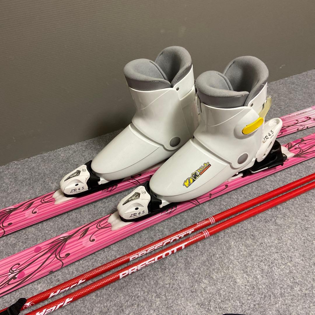 ★メンテナンス済 子供スキーセット 身長150cm前後のお子様向け