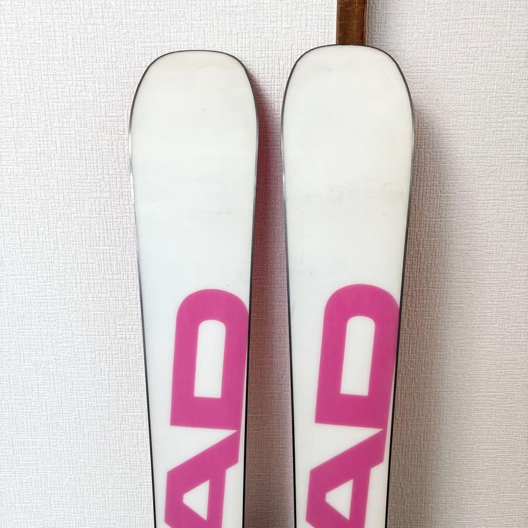 ■HEAD■女性用スキーセット■板145/靴24-24.5/ストック