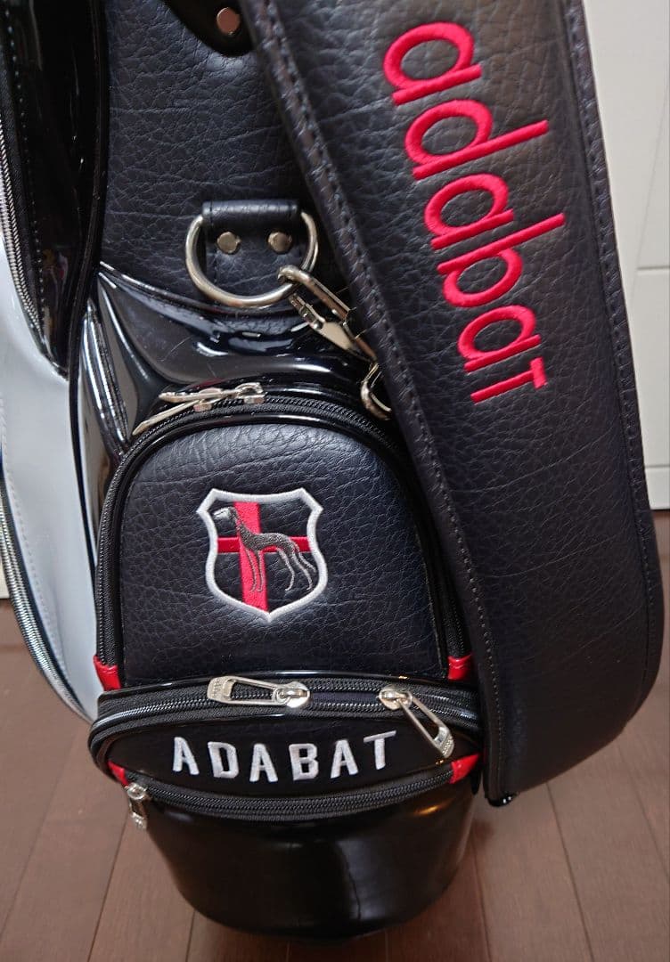 【中古品】adabat　メンズ　キャディーバッグ　2023モデル