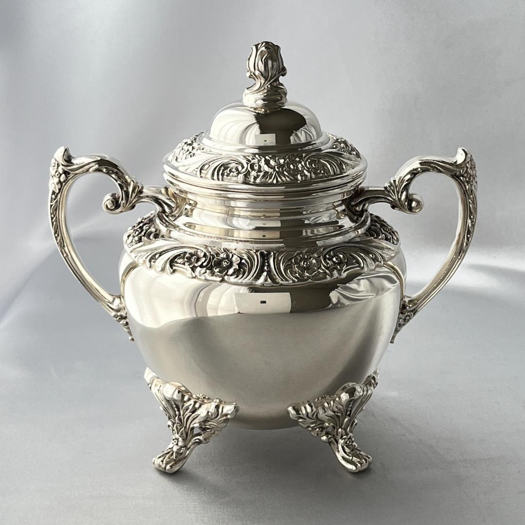 【Rogers Brothers】 HERITAGE ティーセット 3点