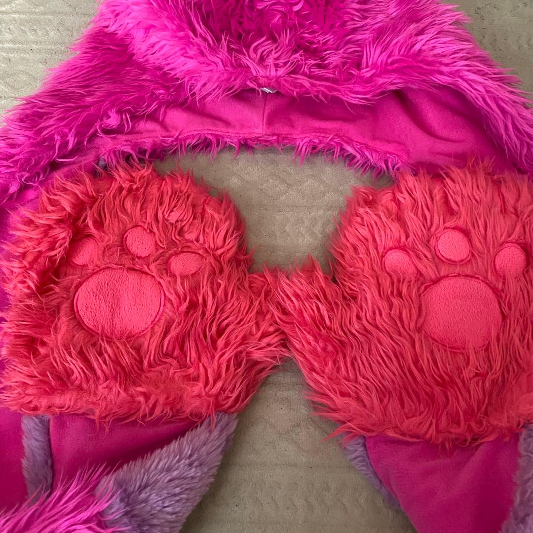 あ*か様 チェシャ猫 マフラーキャップ ディズニー