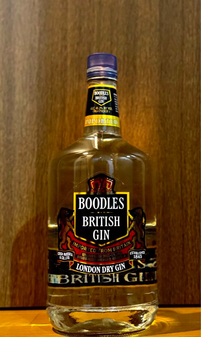 希少　レア　未開封　特大　 古酒　ブードルス ジン ロンドン　ドライジン