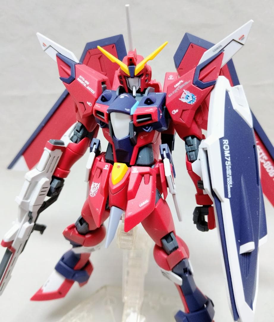 完成品 HG 1/144 イモータルジャスティスガンダム 組立て済 ジャンク