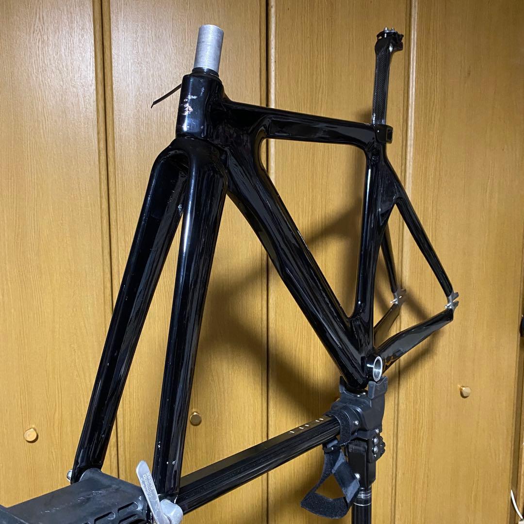 アンカーTR9 SSサイズ カーボントラックバイクフレーム ブラック