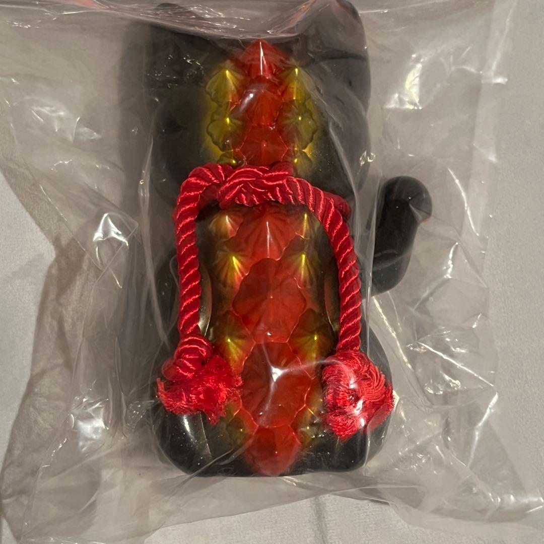 ★新品未開封★ 小夏屋 大招きネゴラ 黒 ソフビ ブラック