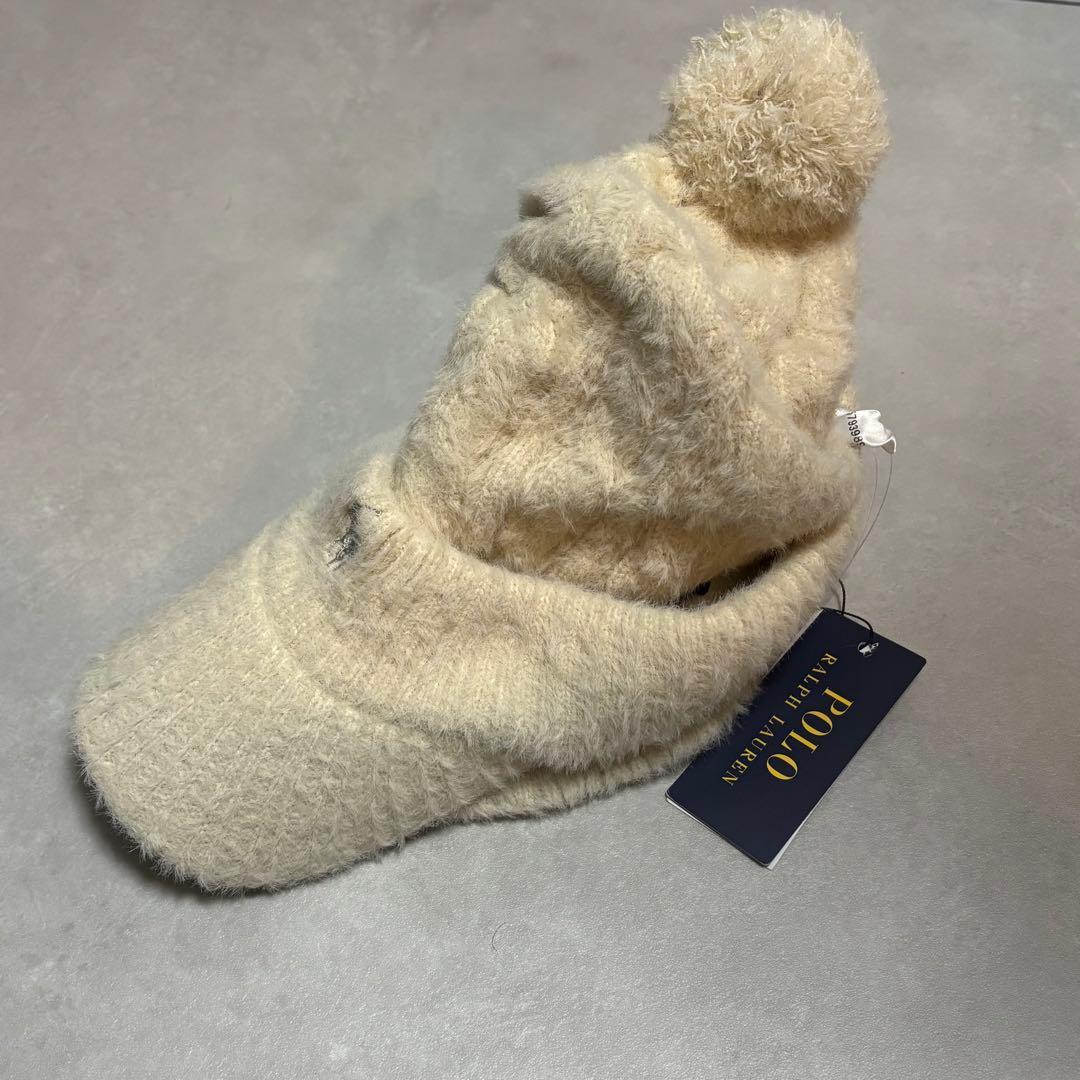 Polo Ralph Lauren ポンポン付きニット帽