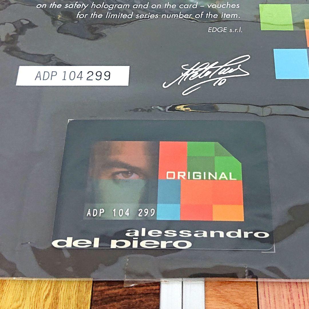 デルピエロ 直筆サイン