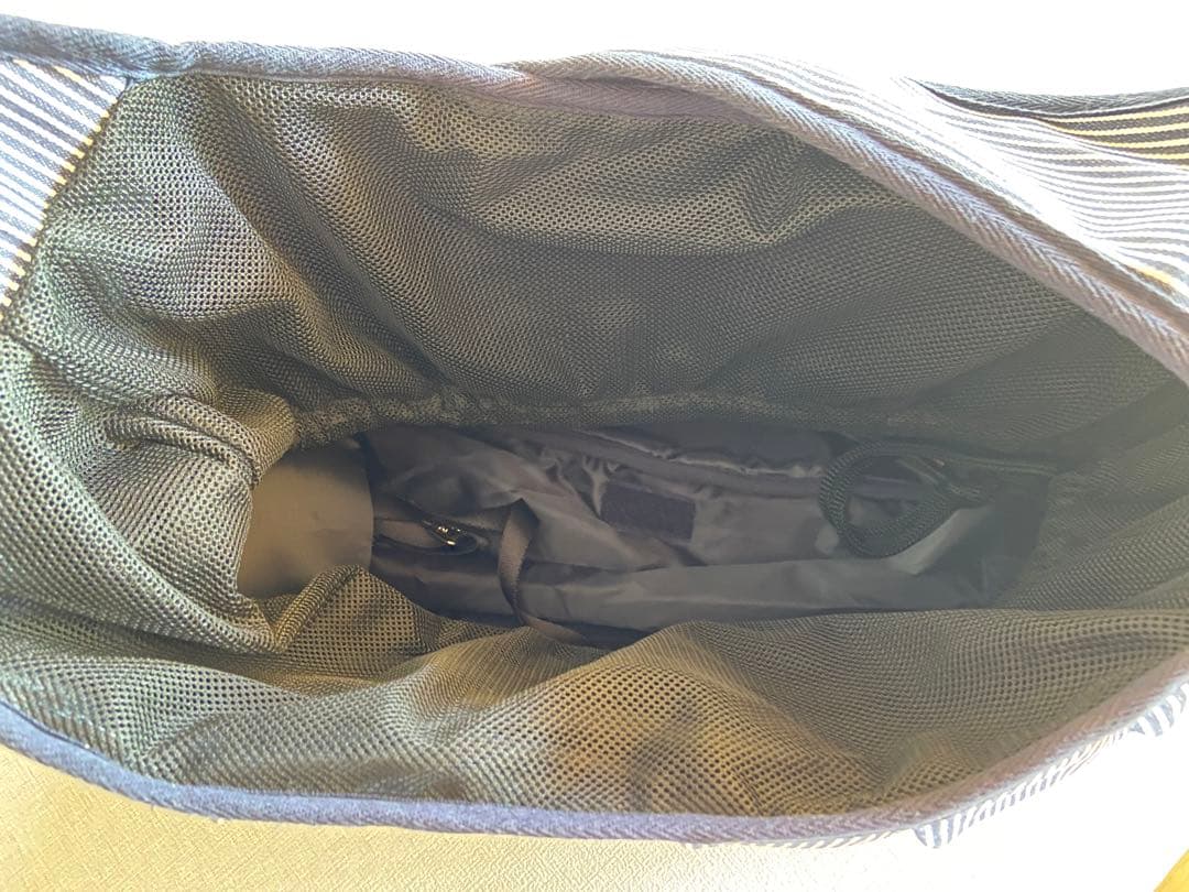 【ほぼ未使用】Lee ヒッコリー スリングバッグ 犬用キャリーバッグ