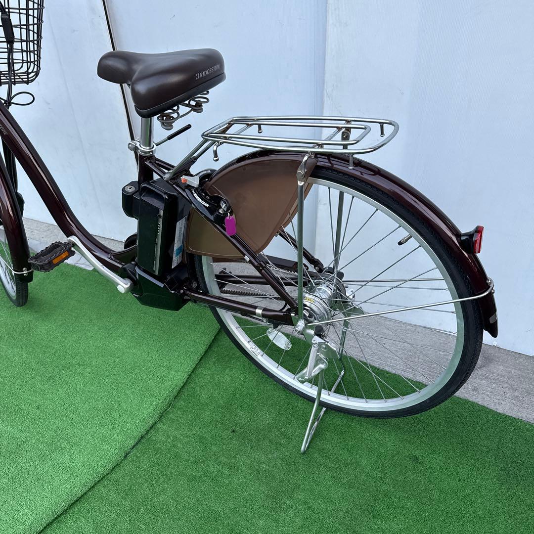 ブリヂストン アルベルト新型電動アシスト自転車26インチ ブラウン