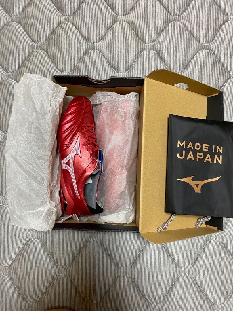 新品　40周年限定　レアサイズ　ミズノ　モレリア ネオ4 JAPAN 25.5